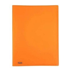 Portalistino Favorit Formato A4 40 Buste Trasparenti Finitura in Buccia d'Arancia Colore Arancione Portalistino Favorit Formato A4 40 Buste Trasparenti Finitura in Buccia d'Arancia Colore Arancione