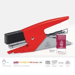 Cucitrice Maestri a pinza Primula 6 - antiblock system evita gli inceppamenti - 6 colori assortiti - punti 6/4 - cuce fino a 10 fogli Cucitrice Maestri a pinza Primula 6 - antiblock system evita gli inceppamenti - 6 colori assortiti - punti 6/4 - cuce fino a 10 fogli