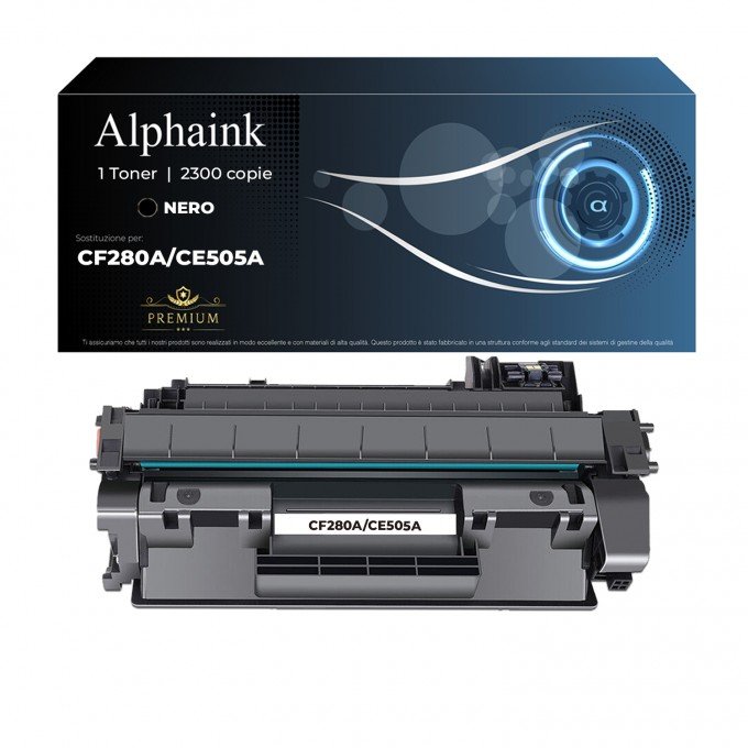Toner HP CF280A-CE505A 80A 05A Nero Compatibile Toner HP CF280A-CE505A 80A 05A Nero Compatibile