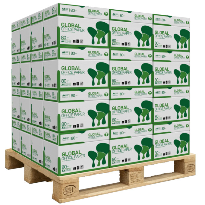 Carta Global Office Paper A4 80 gr - Bancale da 240 risme