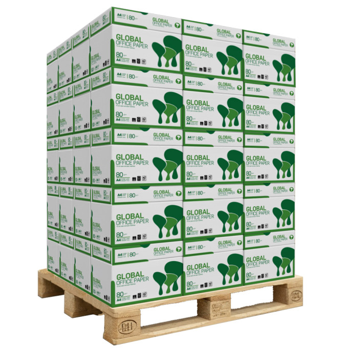 Carta Global Office Paper A4 80 gr - Bancale da 300 risme