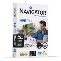 Home Pack A4 Navigator 80 gr - 1 risma da 250 fogli Home Pack A4 Navigator 80 gr - 1 risma da 250 fogli