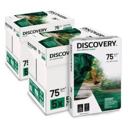 Carta A4 75 gr Discovery Navigator - 10 Risme Per Stampante, Ufficio, Fotocopie, Multiuso - Bianca Carta A4 75 gr Discovery Navigator - 10 Risme Per Stampante, Ufficio, Fotocopie, Multiuso - Bianca