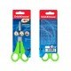 Forbici Erichkrause Joy - Lame in acciaio inox - Estremità arrotondate - Impugnature in plastica per uso intensivo - Colori assortiti