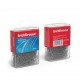 Clip in metallo 200 pz nichelato Erichkrause - Alta resistenza e durata - Resistente alla corrosione - Colore nichelato - 28mm
