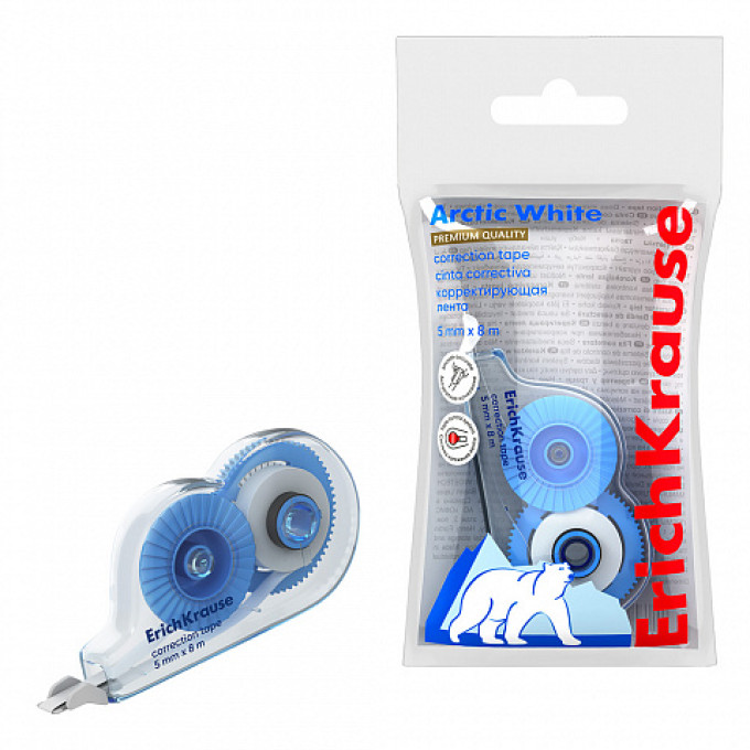 Correttore a Nastro ErichKrause Arctic White da 5m