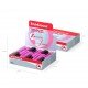 1 Evidenziatore fluorescente Erichkrause Visioline V-12 - Punta smussata - Inchiostro a base d'acqua - Colore rosa
