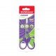 Forbici junior standard Erichkrause - Lame in acciaio inox - Estremità arrotondate - Resistenti alla corrosione - Impugnature in plastica per uso intensivo - Colori assortiti