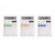 Calcolatrice elettronica a 12 cifre ErichKrause Cc-352 - Display LCD - Funzioni matematiche di base - Memoria - Alimentazione solare - Vari colori
