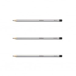 Set di 3 matite di grafite ErichKrause Art, esagonali, H,HB,B (in blister) Set di 3 matite di grafite ErichKrause Art, esagonali, H,HB,B (in blister)