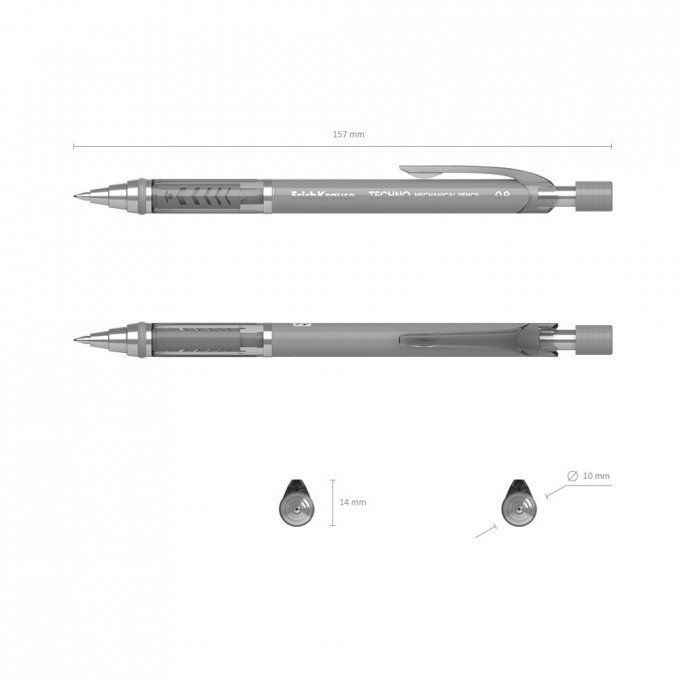 Matita meccanica ErichKrause Techno 0,9 mm, HB