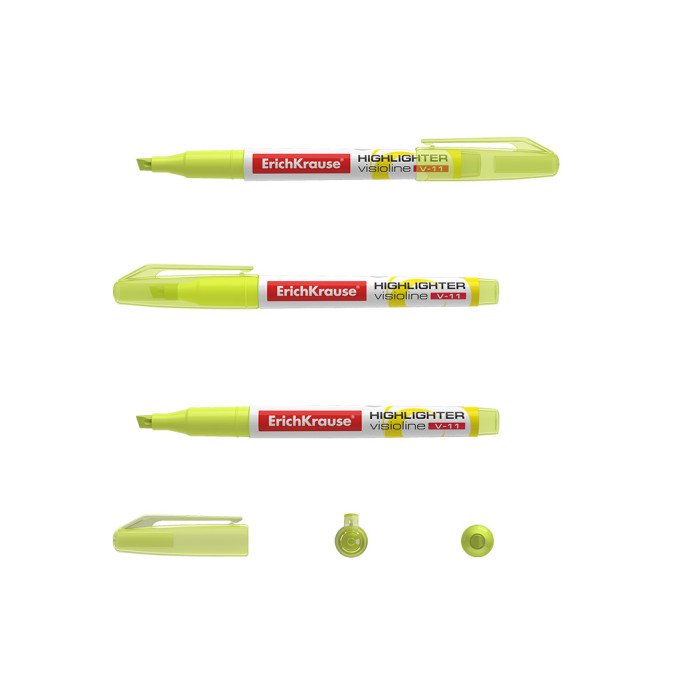 1 Evidenziatore ErichKrause® Visioline V-11, colore: giallo