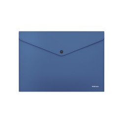 Cartella portadocumenti ErichKrause® Fizzy Classic, A4, 140 mcm, opaca, blu (confezione da 12 pezzi)