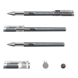 1 Penna a inchiostro gel ErichKrause MEGAPOLIS® Gel Stick 0,5, colore inchiostro: nero 1 Penna a inchiostro gel ErichKrause MEGAPOLIS® Gel Stick 0,5, colore inchiostro: nero