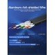 Vention Cavo di Rete Cat.7 - 8 metri - Colore Black - STP RJ45