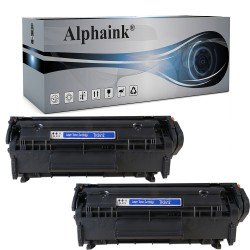 2 Toner Canon Q2612XXL 703 FX10 Resa XXL Nero Compatibile 2 Toner Canon Q2612XXL 703 FX10 Resa XXL Nero Compatibile