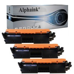 3 Toner HP CF217XL 17XL Nero Compatibile 3 Toner HP CF217XL 17XL Nero Compatibile