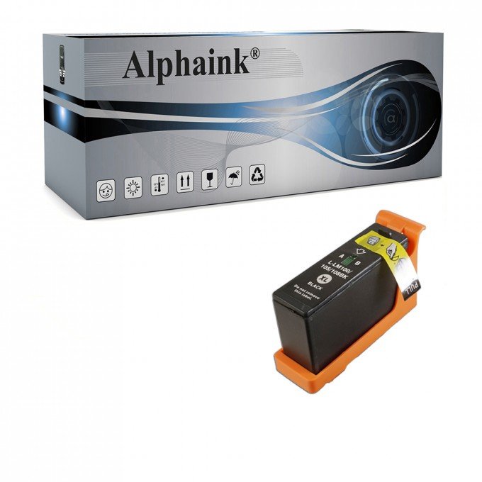 Cartuccia Lexmark LEX100 nera Compatibile Cartuccia Lexmark LEX100 nera Compatibile