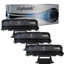 3 Toner Samsung MLT-D1082S Nero Compatibili  3 Toner Samsung MLT-D1082S Nero Compatibili
