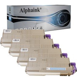 4 Toner OKI C542H Nero + Colore Compatibile 4 Toner OKI C542H Nero + Colore Compatibile