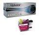 Cartuccia Brother LC3213M Magenta Compatibile