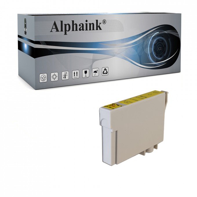 Cartuccia Epson T1304-Y C13T13044010 Giallo Compatibile Cartuccia Epson T1304-Y C13T13044010 Giallo Compatibile