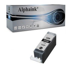 Cartuccia Canon PGI-520-BK 2932B001AA Nero CON CHIP Compatibile Cartuccia Canon PGI-520-BK 2932B001AA Nero CON CHIP Compatibile