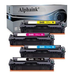 4 Toner Canon CRG-045H Nero e Colore Compatibile  4 Toner Canon CRG-045H Nero e Colore Compatibile