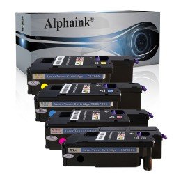 4 Toner Epson C1700 Nero + Colore S050614 S050613 S050612 S050611 Compatibili  4 Toner Epson C1700 Nero + Colore S050614 S050613 S050612 S050611 Compatibili
