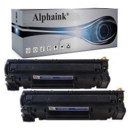 2 Toner Canon CRG737 9435B002 Nero Compatibile 2 Toner Canon CRG737 9435B002 Nero Compatibile