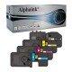 4 Toner Kyocera TK-5240 Nero + Colore Compatibile 4 Toner Kyocera TK-5240 Nero + Colore Compatibile