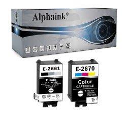 Cartuccia Epson T2661/T2670 Nera + Colore Compatibile Cartuccia Epson T2661/T2670 Nera + Colore Compatibile