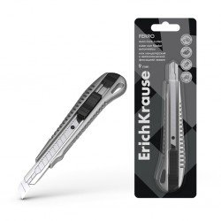 Taglierino ErichKrause in metallo autobloccante Ferro, 9 mm  Taglierino ErichKrause in metallo autobloccante Ferro, 9 mm