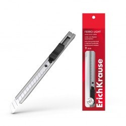 Taglierino ErichKrause con sistema di bloccaggio automatico della lama, 9 mm  Taglierino ErichKrause con sistema di bloccaggio automatico della lama, 9 mm