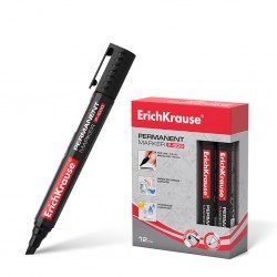 1 Marcatore permanente ErichKrause P-500, colore nero 1 Marcatore permanente ErichKrause P-500, colore nero