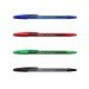 Set di 4 penne a sfera ErichKrause R-301 Stick Original 1.0, colore inchiostro: blu, nero, rosso, verde (in busta)