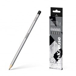 Set di 6 matite di grafite ErichKrause Art, esagonali, HB, B, 2B, 4B, 6B, 8B (in confezione) Set di 6 matite di grafite ErichKrause Art, esagonali, HB, B, 2B, 4B, 6B, 8B (in confezione)