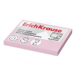 Post-it per Appunti ErichKrause 50х75 mm, 100 fogli, Rosa Post-it per Appunti ErichKrause 50х75 mm, 100 fogli, Rosa