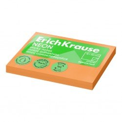 Post-it per Appunti ErichKrause 50х75 mm, 100 fogli, Arancione Fluo Post-it per Appunti ErichKrause 50х75 mm, 100 fogli, Arancione Fluo
