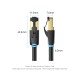 Cavo Ethernet Vention Cat 8 SFTP 1 Metro – 40Gbps, 2000MHz, RJ45 schermato – Alta velocità per gaming, streaming e reti professionali