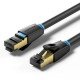 Cavo Ethernet Vention Cat 8 SFTP 1 Metro – 40Gbps, 2000MHz, RJ45 schermato – Alta velocità per gaming, streaming e reti professionali