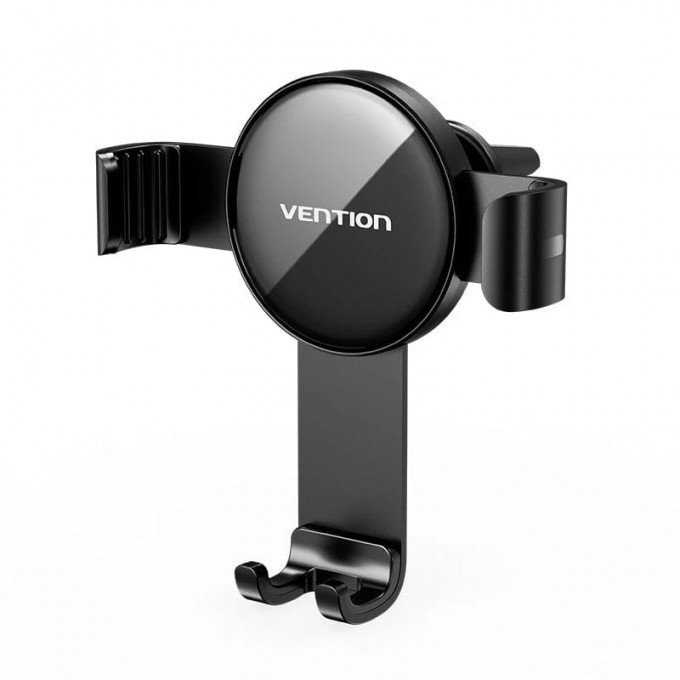 Supporto Auto Vention con Chiusura Automatica e Clip a Becco d'Anatra – Nero, Modello Fashion Disc