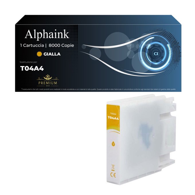 Cartuccia compatibile Epson T04A4 Giallo 