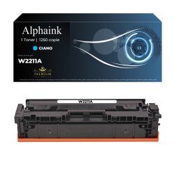 Toner per HP W2211A 207A Ciano NO CHIP Compatibile Toner per HP W2211A 207A Ciano NO CHIP Compatibile