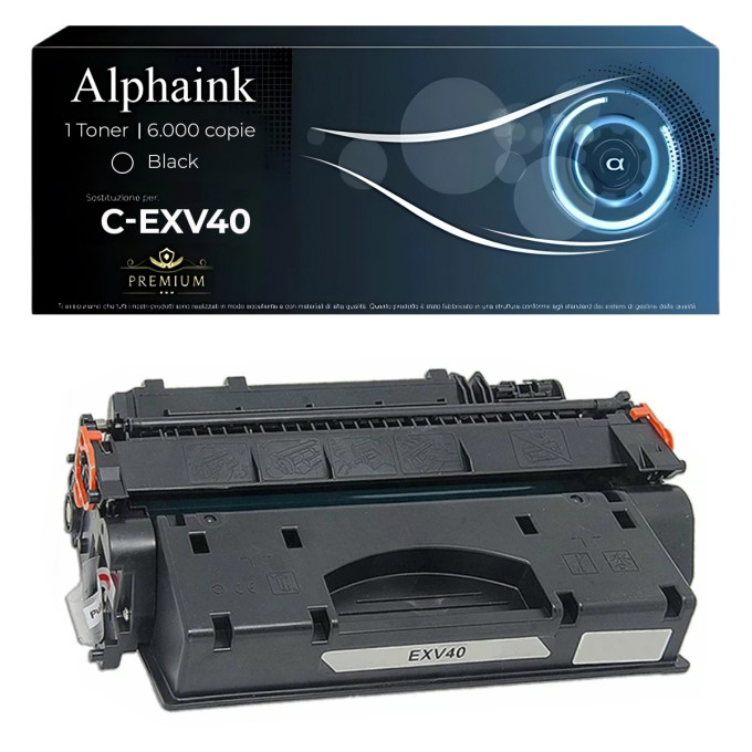 Toner Canon C-EXV40 Nero Compatibile Toner Canon C-EXV40 Nero Compatibile