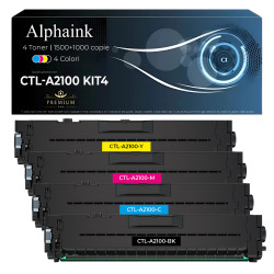 Kit 4 Colori Toner CTL-A2100 Compatibile Pantum
