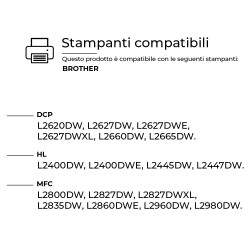 Tamburo Brother DR-2510 Compatibile Tamburo Brother DR-2510 Compatibile