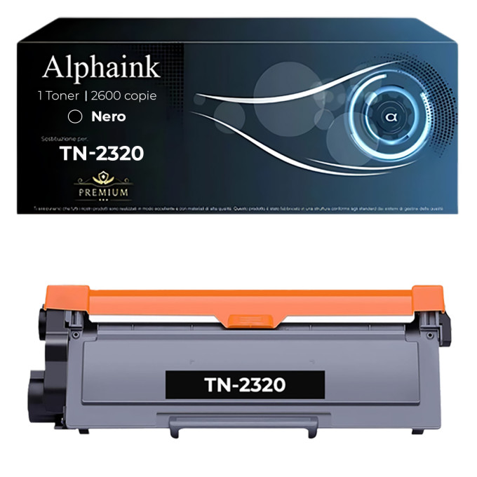 Toner per Brother TN2320 TN-2320 Nero Compatibile