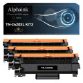3 Toner Brother TN-2420XL CON CHIP Nero Compatibili