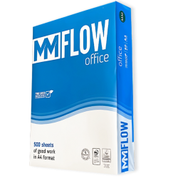 Carta A4 80 gr MM FLOW OFFICE - 5 Risme Per Stampante, Ufficio, Fotocopie, Multiuso - Bianca Carta A4 80 gr MM FLOW OFFICE - 5 Risme Per Stampante, Ufficio, Fotocopie, Multiuso - Bianca